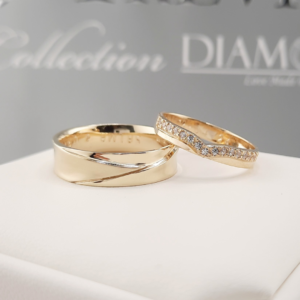 Argollas matrimoniales con churumbela