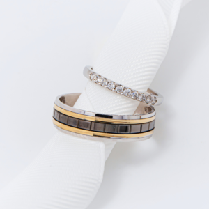 Argollas matrimoniales con churumbela