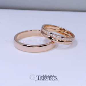 Argollas matrimoniales con churumbela