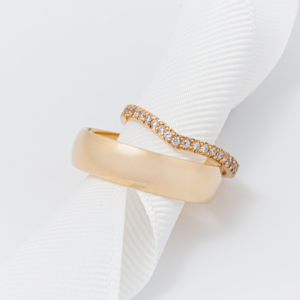 Argollas matrimoniales con churumbela